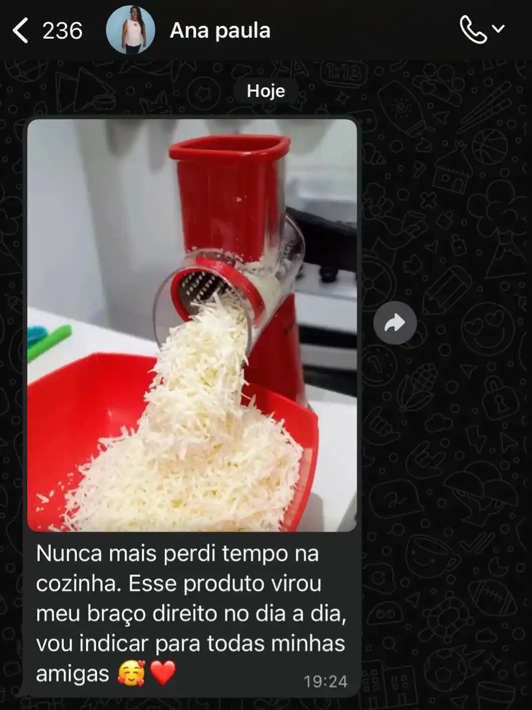 Depoimento cliente