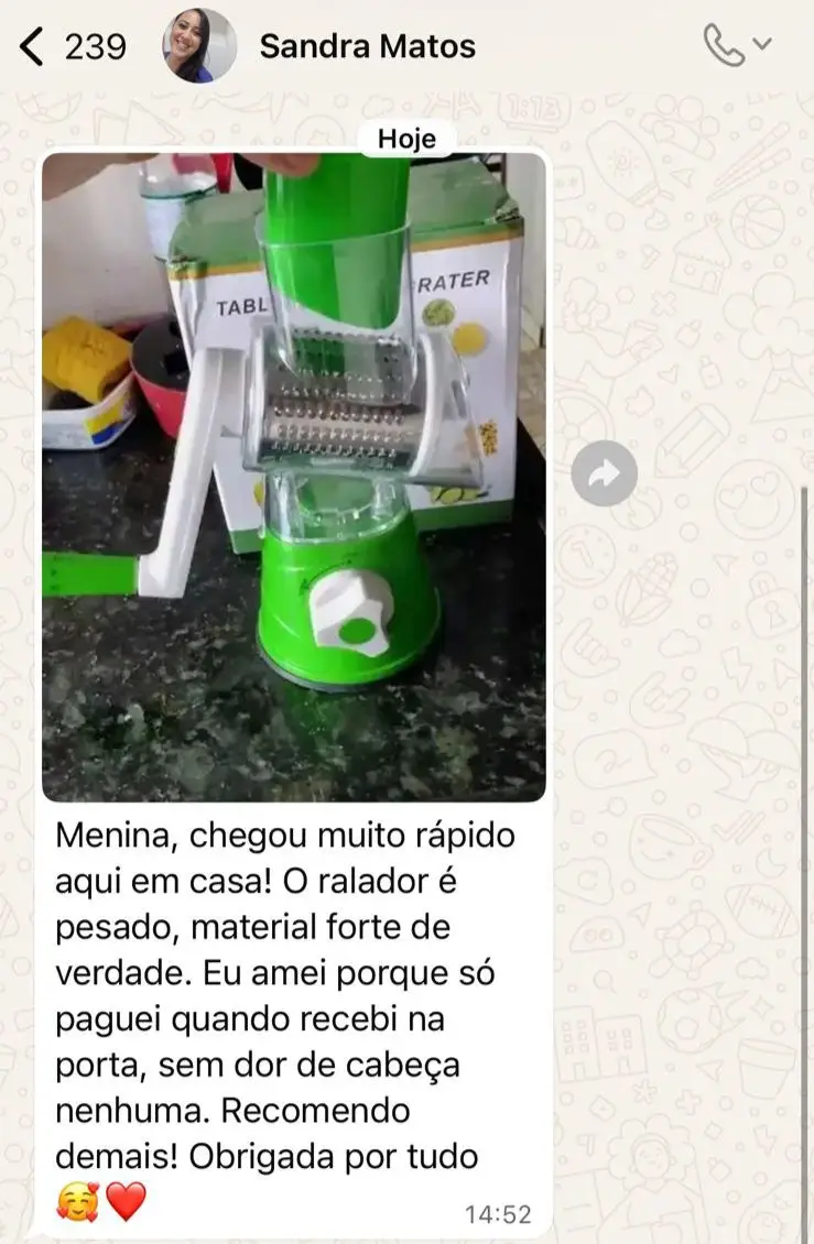 Depoimento cliente